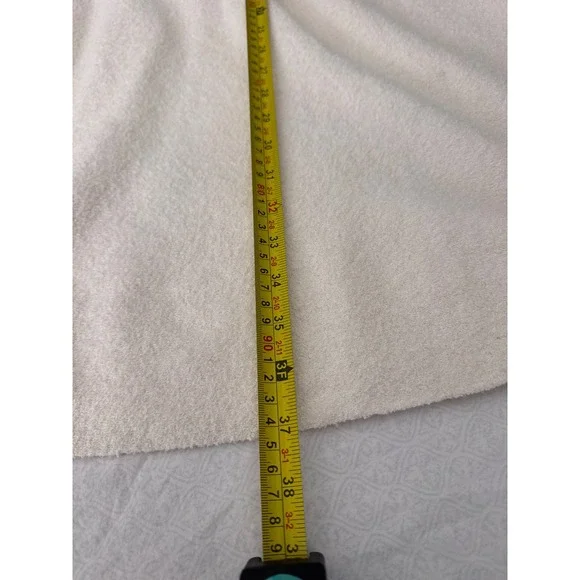 AQUA Women's Cream Textured Short Sleeve‎ Fit & Flare Mini Dress - XXL - Picture 8 of 11